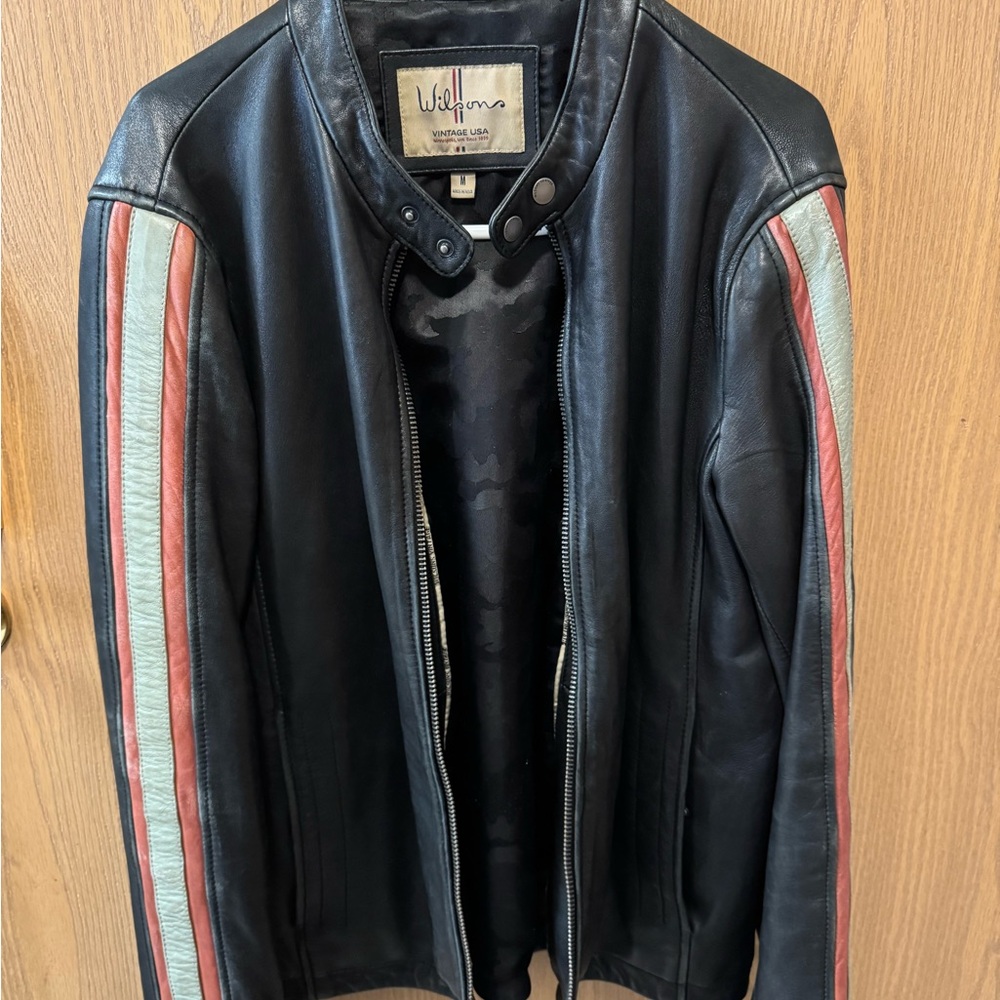 Vintage Racer Leather Jacket